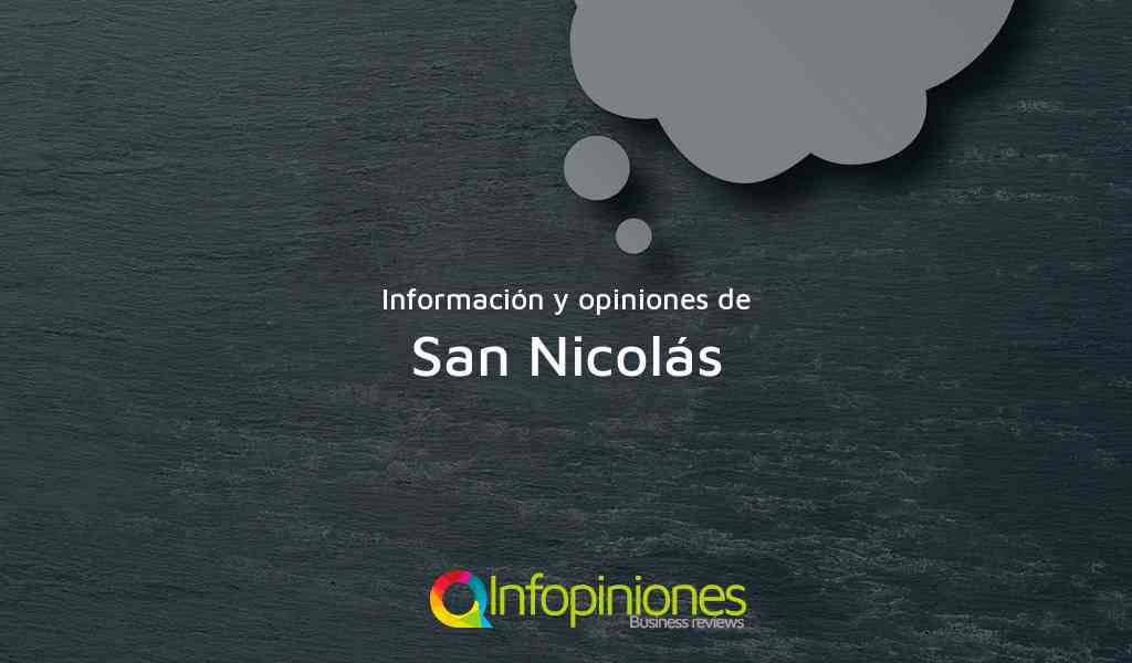 Información y opiniones sobre San Nicolás de Lucio V. Mansilla